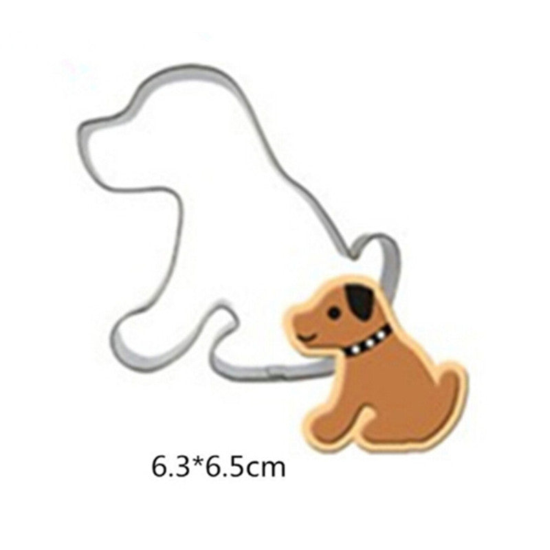 Dog Shape Cookie Cutters