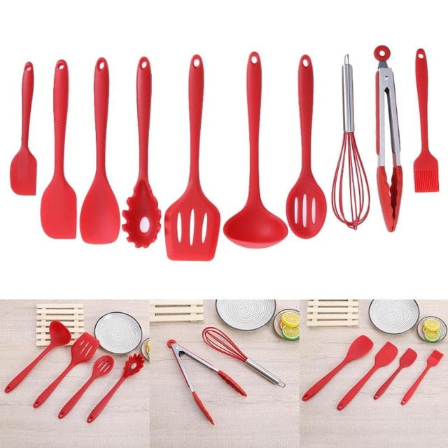 10 Pcs Nonstick Utensil Set